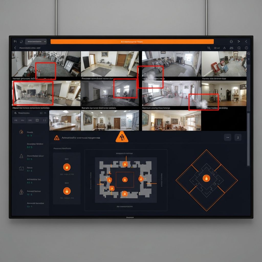 Smoke & Fire Detection Interface